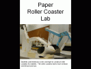 Paper Roller Coaster Lab PowerPoint